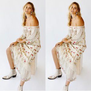 Free People x Carolina K Does Charo Embellished Dress – Medium